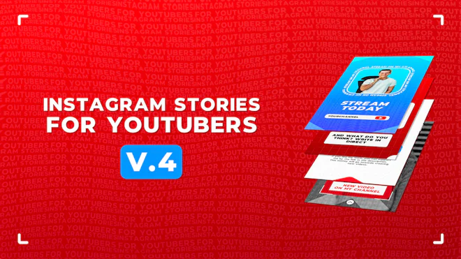 Instagram Stories For YouTubers V.4