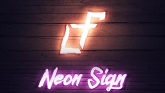 Neon Sign Intro: After Effects Templates