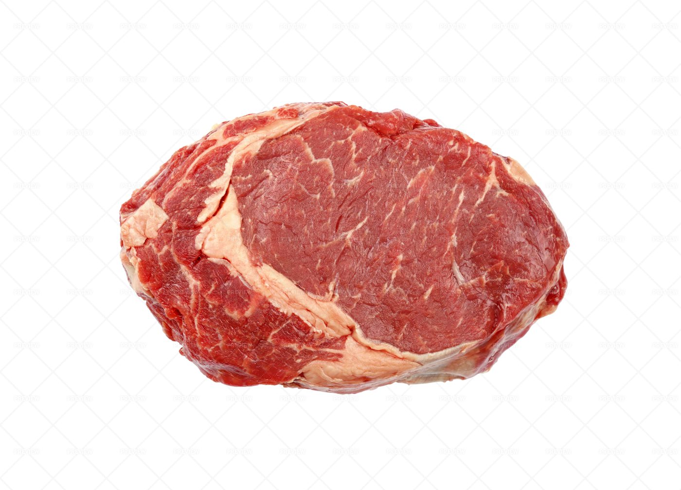 One Raw Beef Steak: Stock Photos