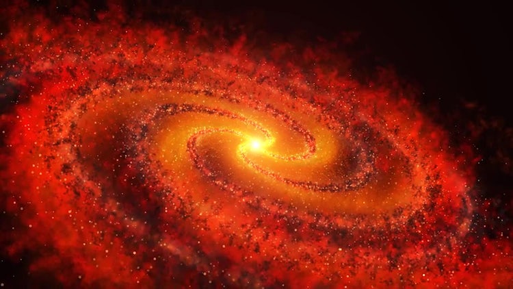 Red Galaxy - Stock Motion Graphics | Motion Array