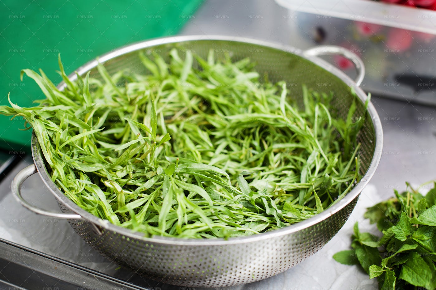 Fresh Estragon: Stock Photos
