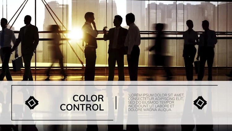 Line & Cube Corporate: After Effects Templates