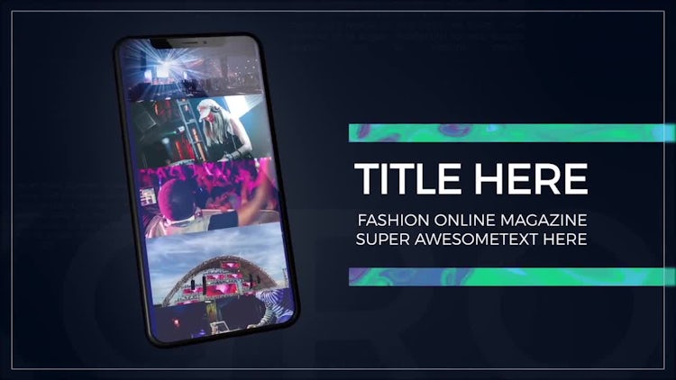 Phone X: After Effects Templates