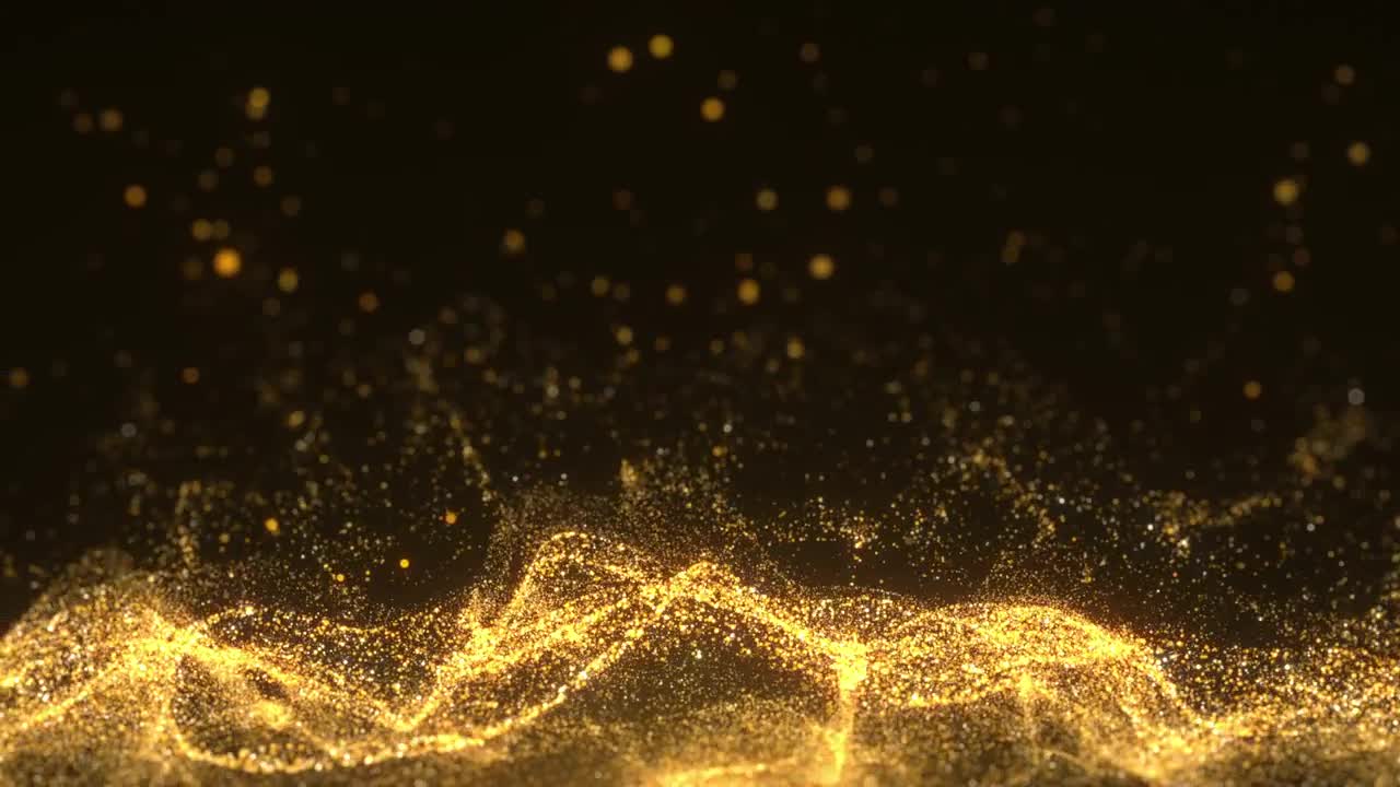 Gold Particles Backgrounds Stock Motion Graphics Motion Array