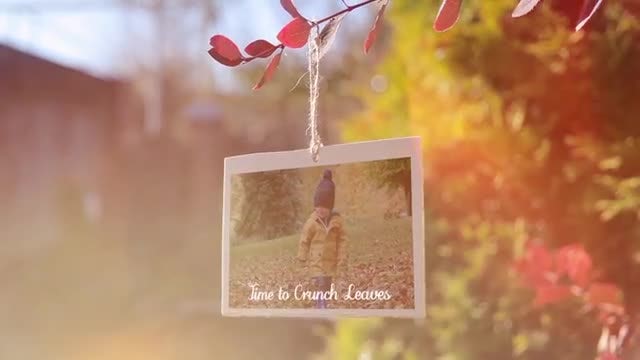 Autumn Slideshow: After Effects Templates