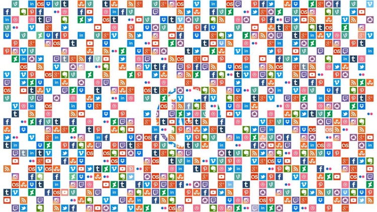 Social Networks Logo Reveal: After Effects Templates
