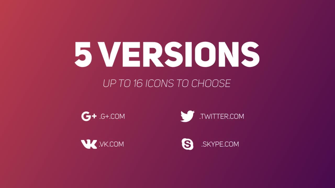 5 Social Outro Motion Graphics Templates Motion Array