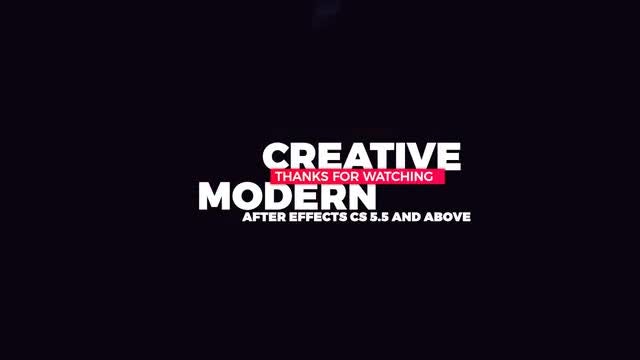 Creative Titles: After Effects Templates