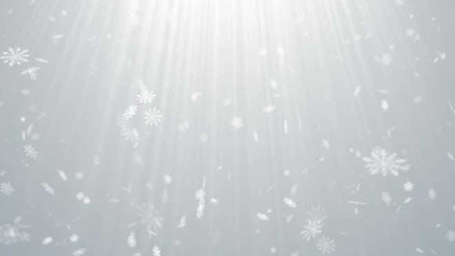 snow falling white background