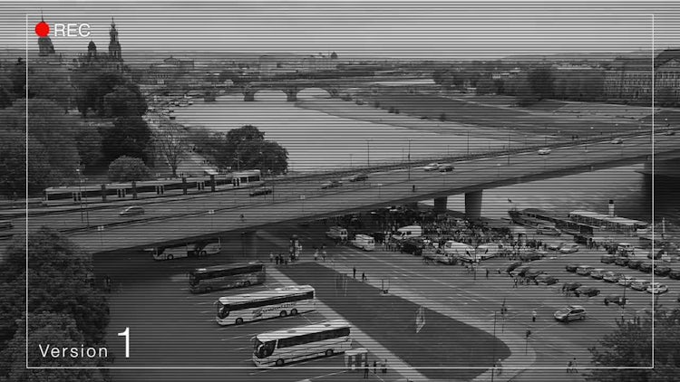 Security Camera Recording Screen: Stock Motion Graphics