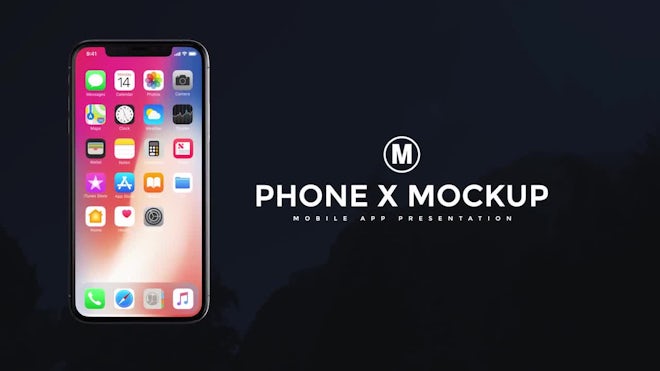 Iphone X App Presentation After Effects Templates Motion Array