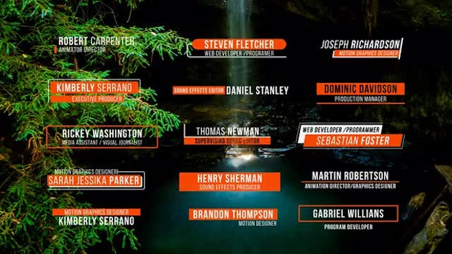 15 Modern Lower Thirds - Motion Graphics Templates