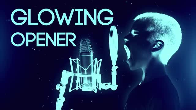 Glowing Opener: Premiere Pro Templates