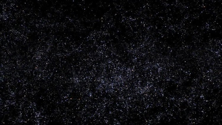 Space with Stars : Motion Graphics