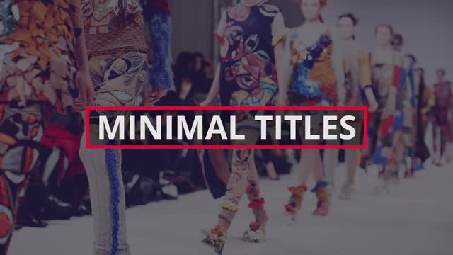 Stylish Titles: Premiere Pro Templates