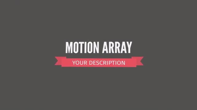 Clean and Dynamic Text Titles: After Effects Templates