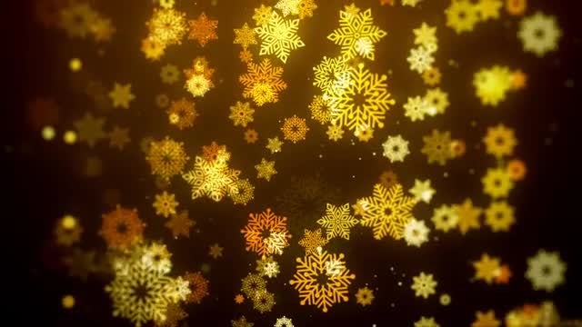 Gold Christmas: Stock Motion Graphics