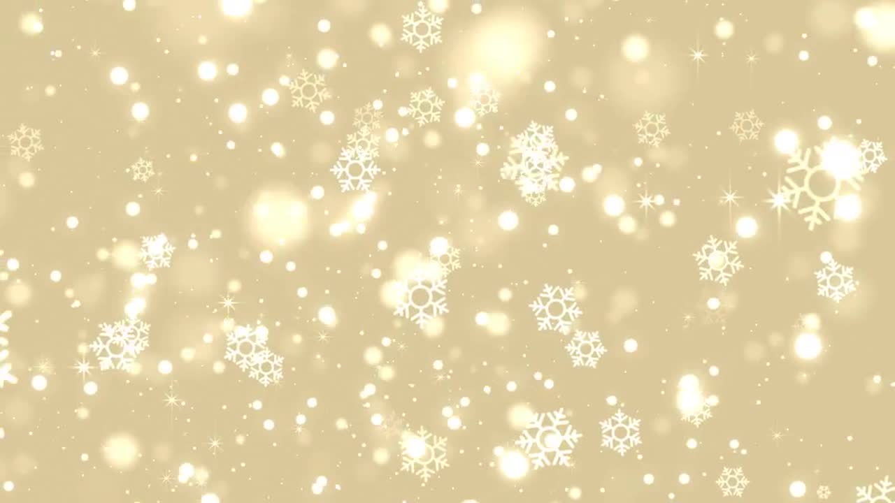 Gold Christmas background - Stock Motion Graphics | Motion Array