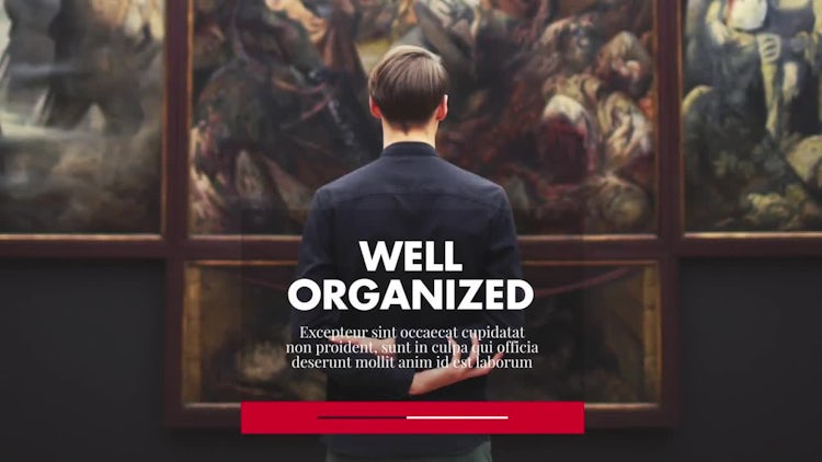 Minimal - Parallax Presentation: After Effects Templates