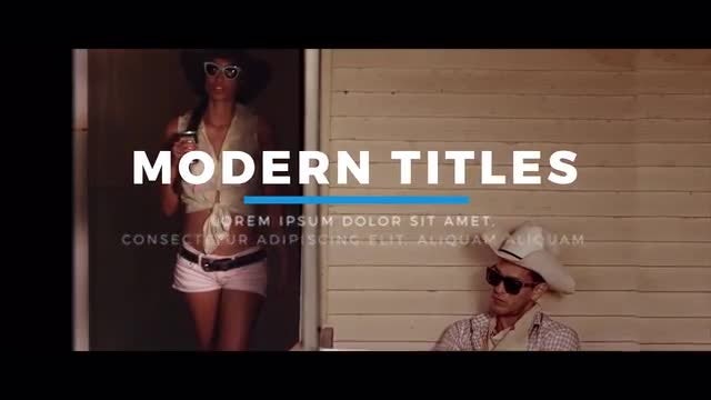 Promo Titles: Motion Graphics Templates