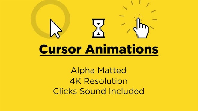 Mouse Cursor Animations - Stock Motion Graphics | Motion Array