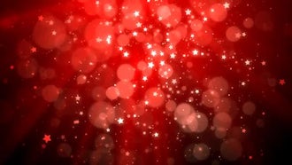 Christmas Glittering Background: Motion Graphics