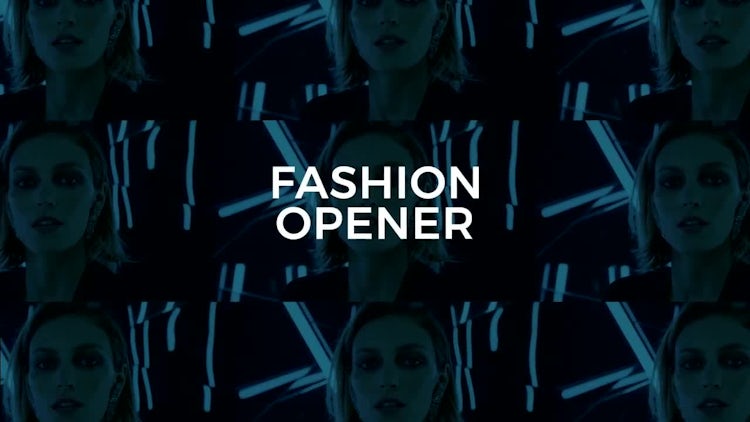 Fashion Opener: After Effects Templates