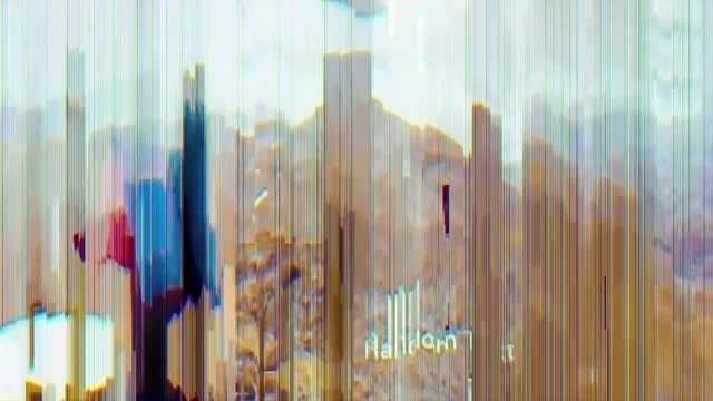 Glitch Parallax Slides: After Effects Templates