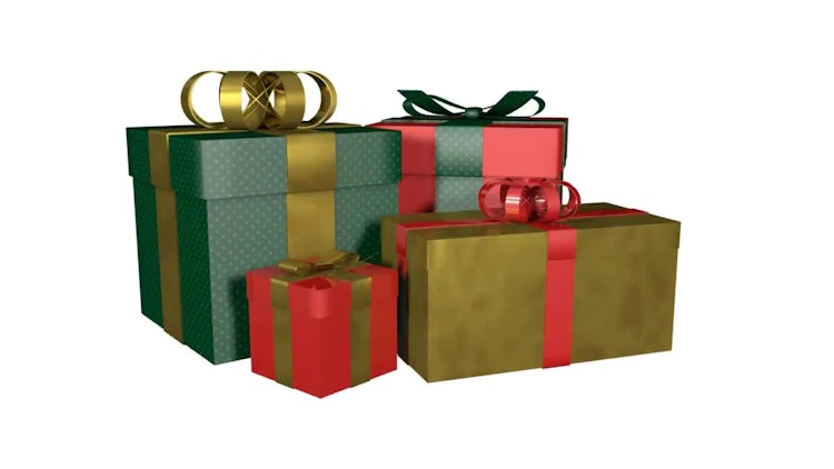 Gift Boxes: Stock Motion Graphics