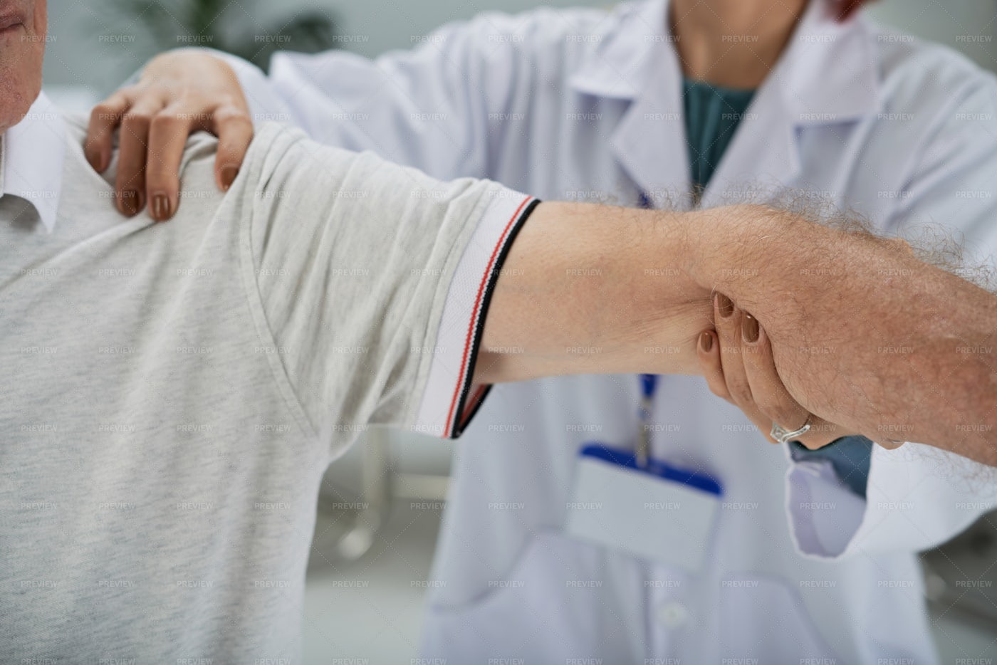 Arm Treatment: Stock Photos