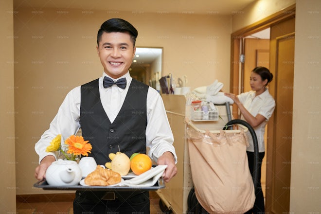 Hotel Staff - Stock Photos | Motion Array