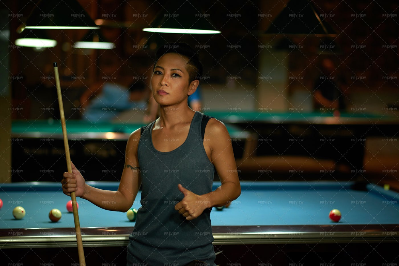 Billiard Player: Stock Photos