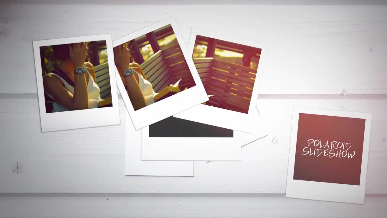 Polaroid Slideshow After Effects Templates Motion Array