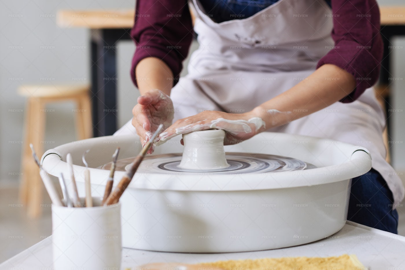 Dish Making: Stock Photos