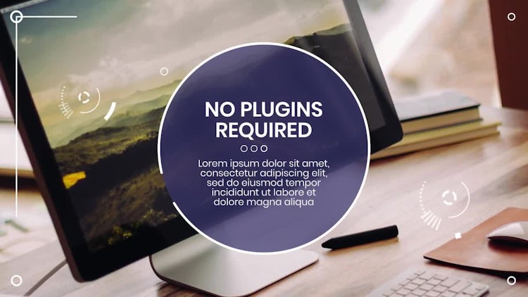 Circle Element Promo: After Effects Templates