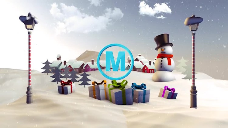 Christmas Intro: After Effects Templates