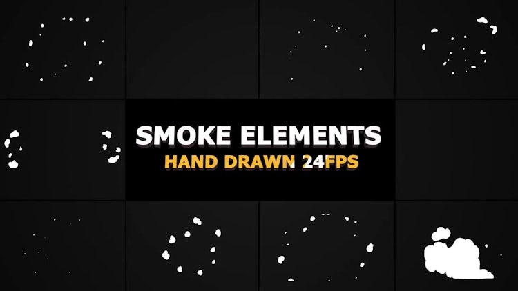 Flash FX Smoke Elements: Stock Motion Graphics
