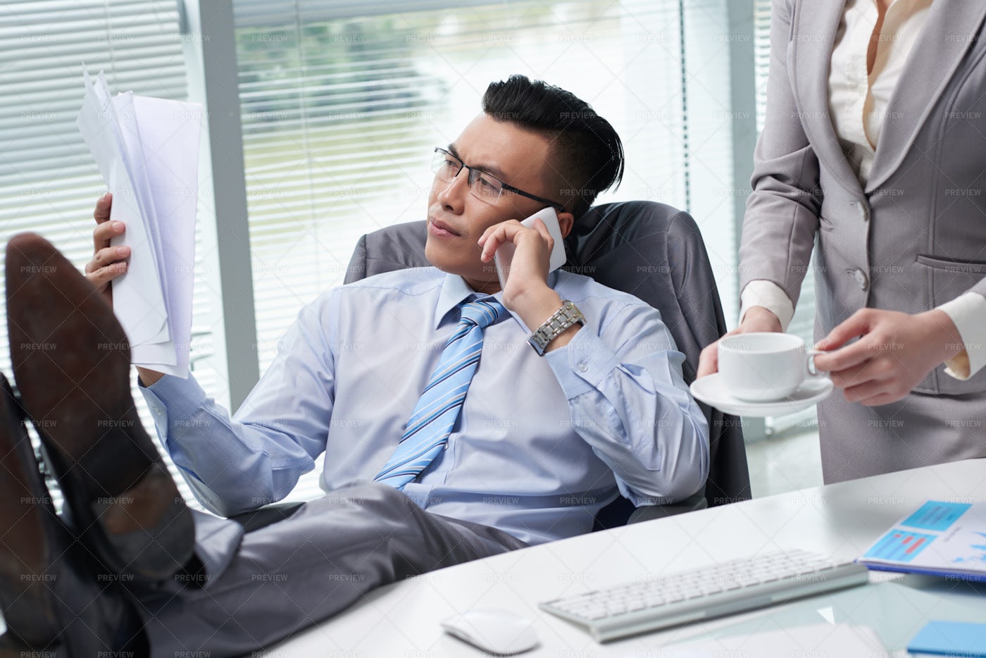 Busy With Work: Stock Photos