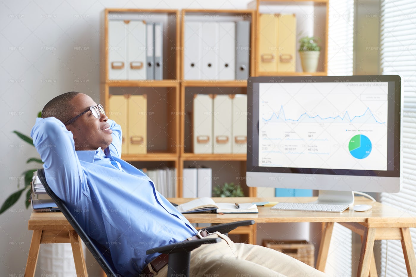 Resting Businessman: Stock Photos