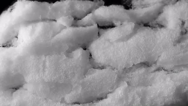 Melting snow: Stock Video