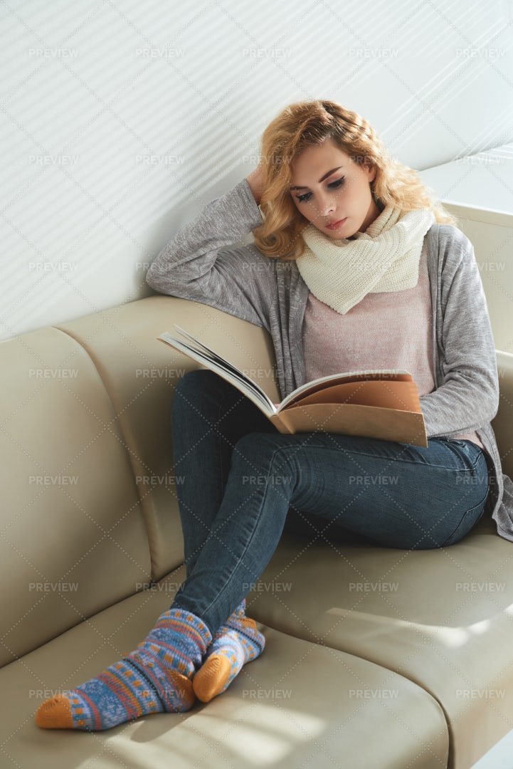 Resting At Home: Stock Photos