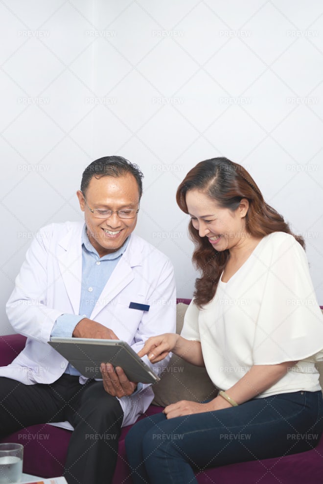 Patient Consulting With Doctor - Stock Photos | Motion Array