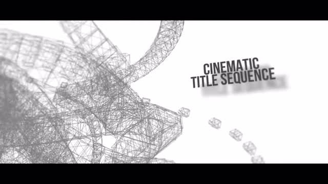 Cinematic Title Sequence: After Effects Templates