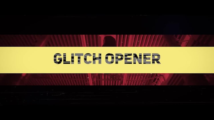 Glitch Intro: Premiere Pro Templates