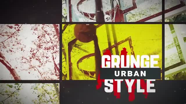 Grunge Opener: After Effects Templates