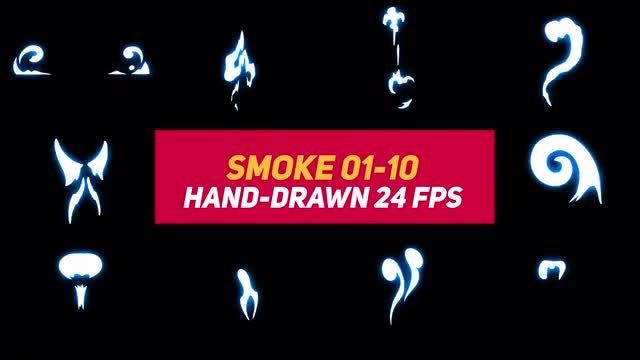 Liquid Elements Smoke 01-10: Stock Motion Graphics