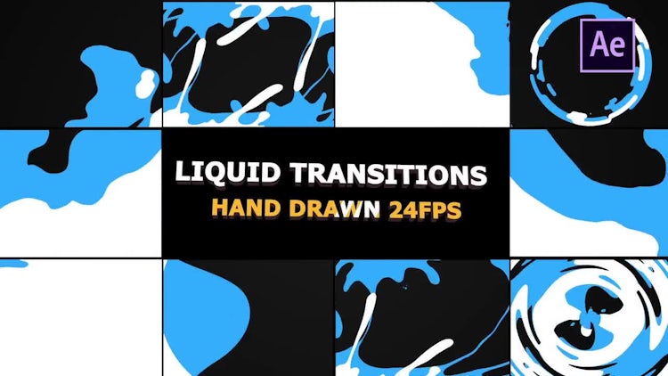 liquid transition after effects download free