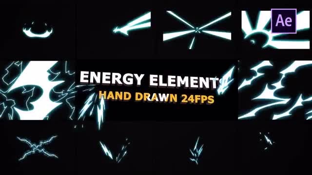 Flash FX Energy Elements: After Effects Templates