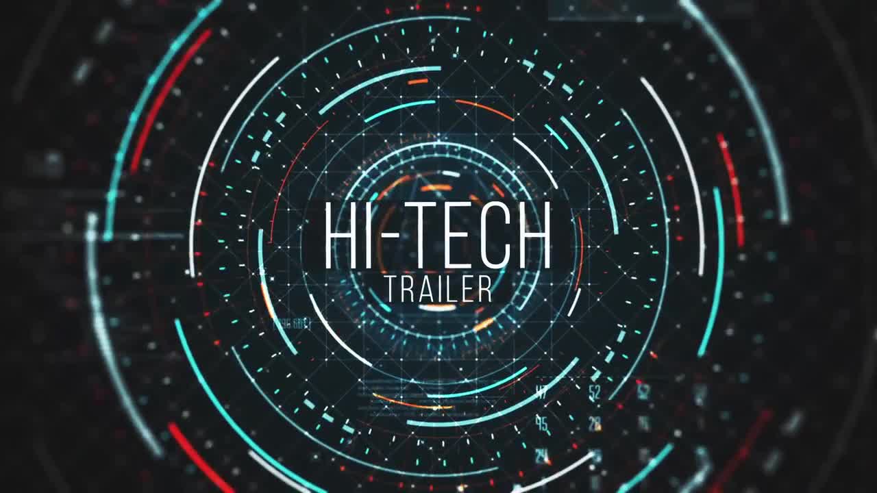 hi tech after effects template free download