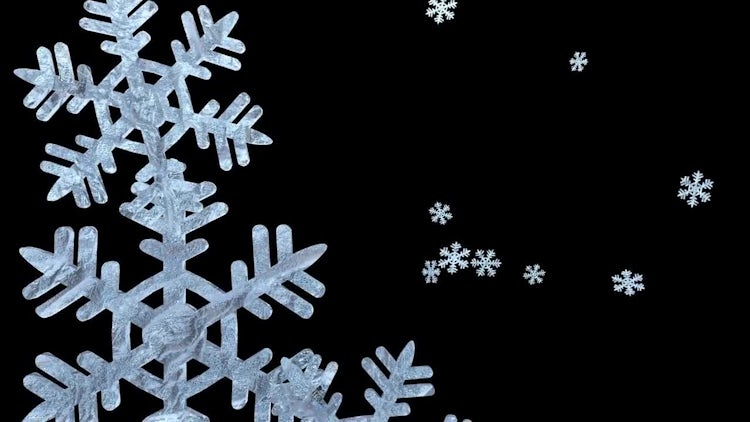 Christmas Snow Transitions: Stock Motion Graphics